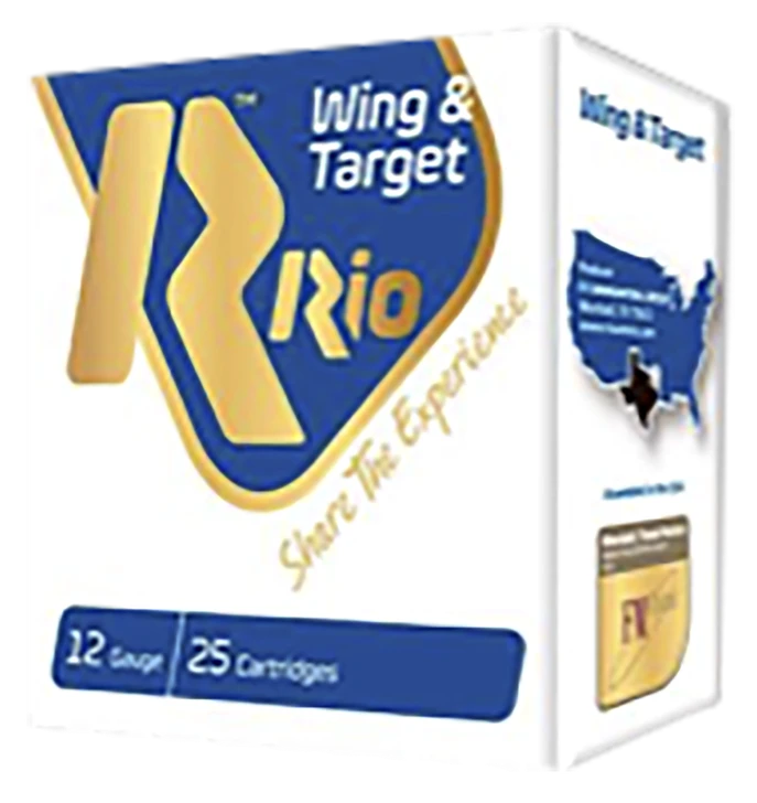 Rio Ammunition Wing & Target, Rio Wt2875     Wing&targt 12g 2 3/4 1   7.5  25/10