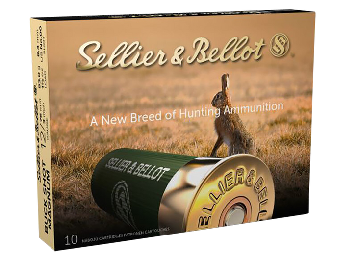 Sellier & Bellot Hunting, S&b Sb12bsa        12ga 3in   00 15pel       10/25