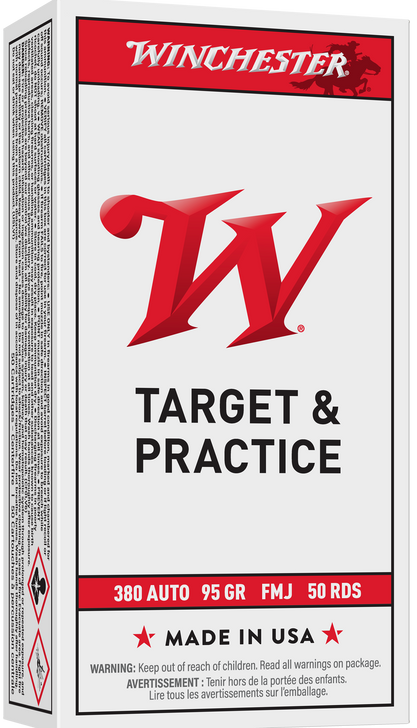 Winchester Ammo Usa, Win Q4206           380      95 Fmj          50/10