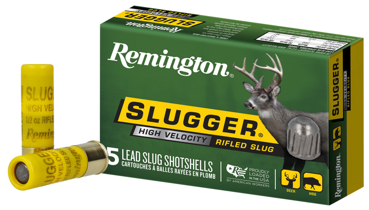Remington Ammunition Slugger, Rem 28608 Sphv20rs Slghv  20 2.75 Slug 1800   5/50