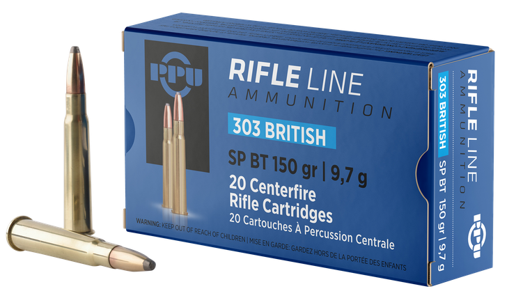 Ppu Standard Rifle, Ppu Pp303s1     303brt      150 Sp           20/10