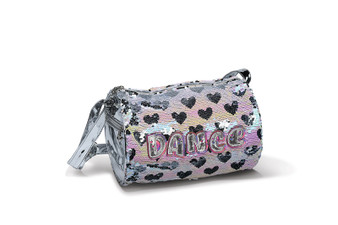 #B23517 Hearts Duffle