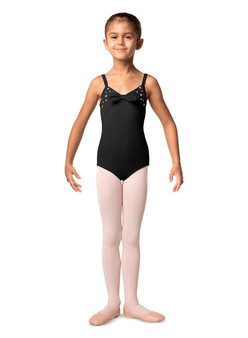 #M1233C Mesh Back Cami Leo