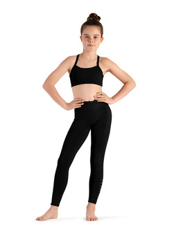 #CZ8467 Weave Back Camisole Crop Top