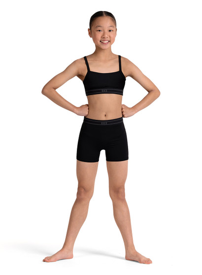 #CR90004 Logo Elastic Shorts