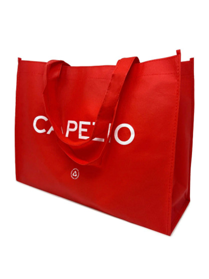 #B300 Red Tote Bag