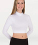 #MT206 Long Sleeve Turtleneck Midriff Pullover