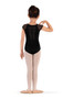 #CL9282 Weave Back Cap Sleeve Leotard