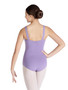 #SE1012C Wide Strap Pinch Front Tank Leotard