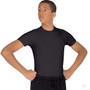 44100 Adult Microfiber Crew Neck Shirt