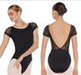 Eurotard #41420  Silhouette Mesh Cap Sleeve Leotard