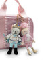 A3060 Nutcracker Plush Charm Keychain