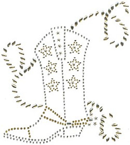 Gold and Silver 
Facing Left