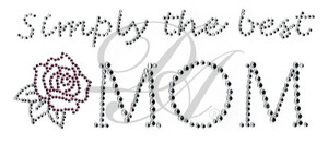 Ovrs4985 - Simply the Best Mom - ON SALE!