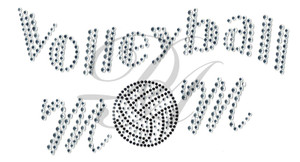 Ovrs4570 - Volleyball Mom with Volleyball - ON SALE!