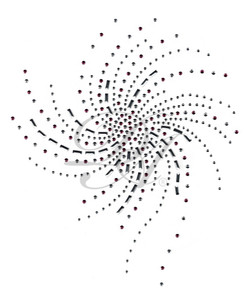 Ovrs8 - Large Swirl Decor - ON SALE!