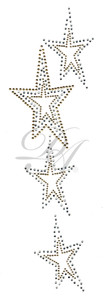 Ovrs2298R - Shooting Stars Decor - ON SALE!
