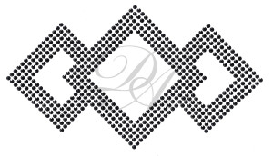 Ovrs5574 - Triple Squares w/ Four Rows