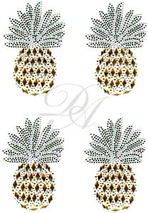 Ovrs418s - Small Pineapple (4/Set)