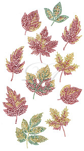 Ovrs8381- Assorted Fall Leaves