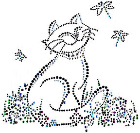 Ovrs520 - Cat in the Garden