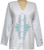 Style # 1012C - White
w/Design # Ovrs6155 - Aqua