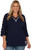 Style # 1711 - Navy
w/Design # Ovrs7201 (Neckline & Side slits)