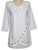 Style # 1718 - White
w/Design # Ovrs7269 (Clear - Neckline)