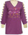 Style # 1711 - Eggplant
w/ Design # Ovrs468