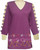 Style # 1007 - Eggplant
w/ Design # Ovrs468