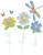 Ovrs8461 - Faith Hope Love Flowers with Dragonfly