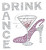 Ovrs4941 - Drink & Dance Martini Glass with Heel