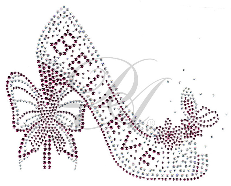 Ovrs5313 - Cancer Awareness Fashion Shoe 