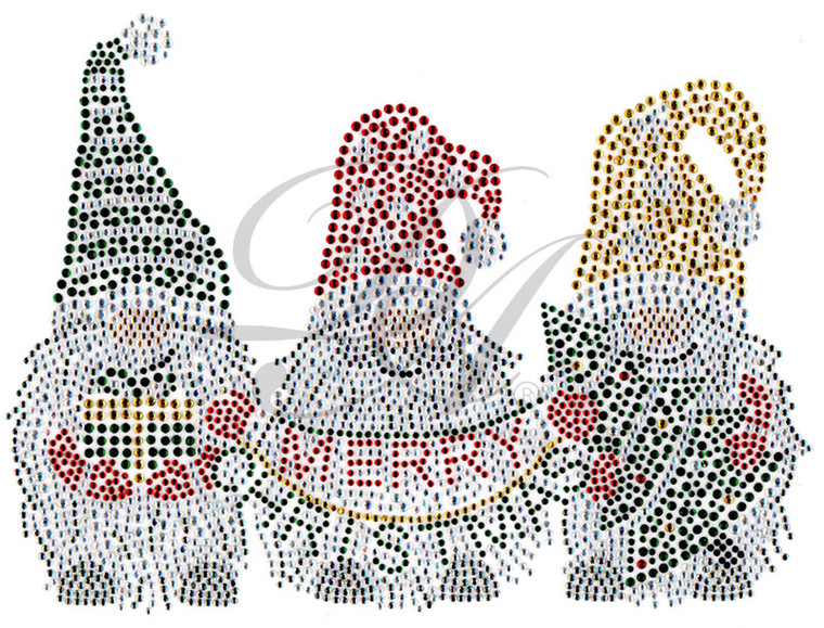 Ovrs7967 - 3 Christmas  Gnomes  