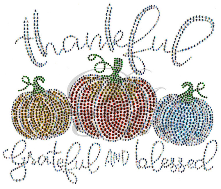 Ovrs8327 - Thankful Grateful Blessed 