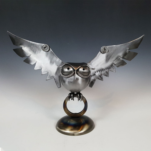 Guardian Owl on Ring Small