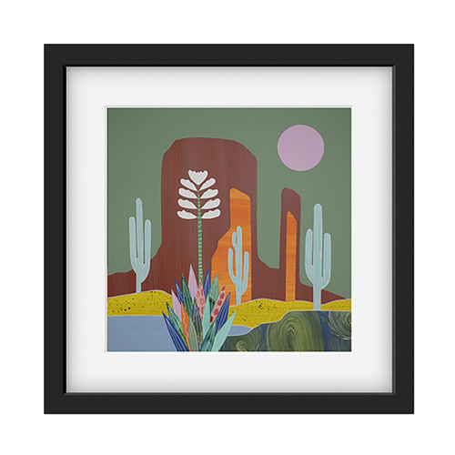 echoes of sedona print in black frame echoes of sedona print in black frame