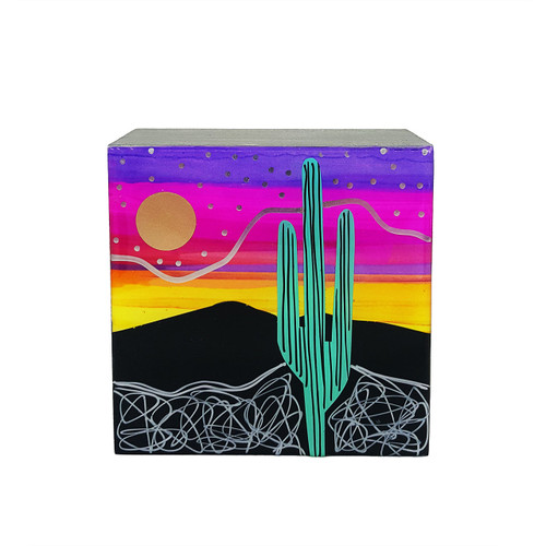 desert landscape at sunset collage front view desert landscape at sunset collage front view