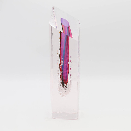 Sea Foam Flat Square Bud Vase - Aurora Sea Foam Flat Square Bud Vase - Aurora