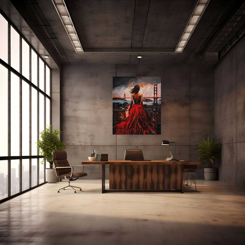 City in Her Shadow - Limited Edition Print