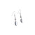 E99S-QM Earrings - Wire, Double Leaf