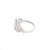 R4409BT 18K Gold Diamond Sky Blue Topaz Ring