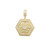 P10417 18K Gold Byzantine Diamond Pendant DO-O