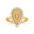 R10802-1 18K Gold Diamond Ring