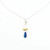 Sterling Silver Blue Opal Drop Pendant