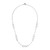 Sterling Silver Square Links  Necklace