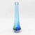Sea Foam Bud Vase with Ground Lip - Blue Multi - Small