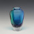 Sea Foam Closed Mouth Vase -Blue Multi - Small