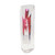 Sea Foam Heavy Triangle Bud Vase - Red Multi