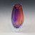 Sea Foam Triangular Vase - Red Multi - Medium